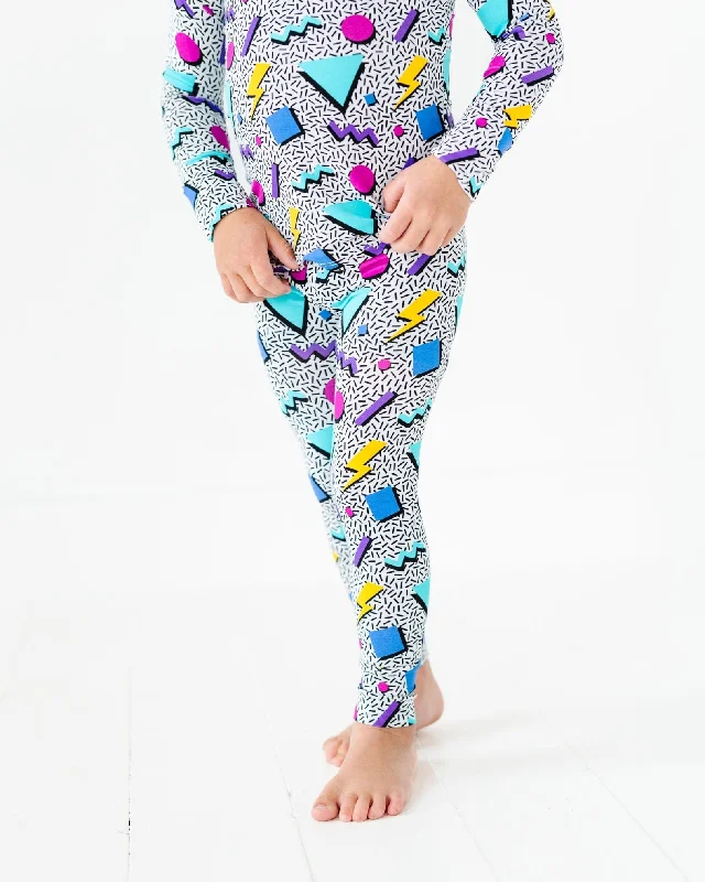 Fresh Prints of Bel-Air Two-Piece Pajama Set - Long Sleeves