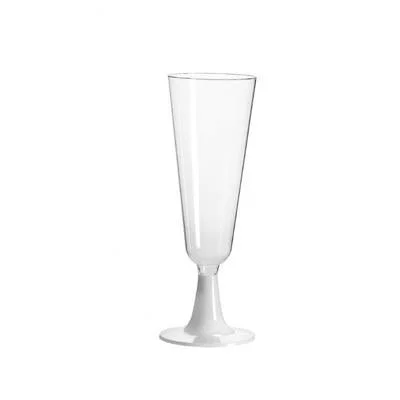 12pk Plastic Champagne Flutes