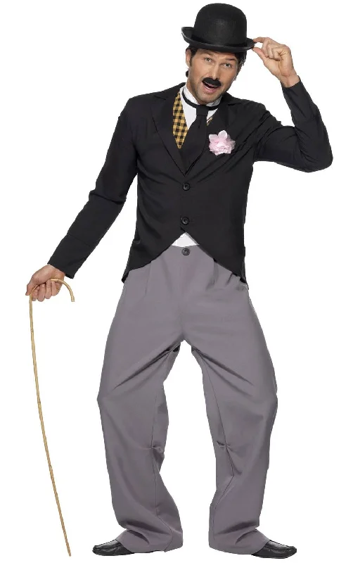 1920s Star Mens Charlie Chaplin Costume