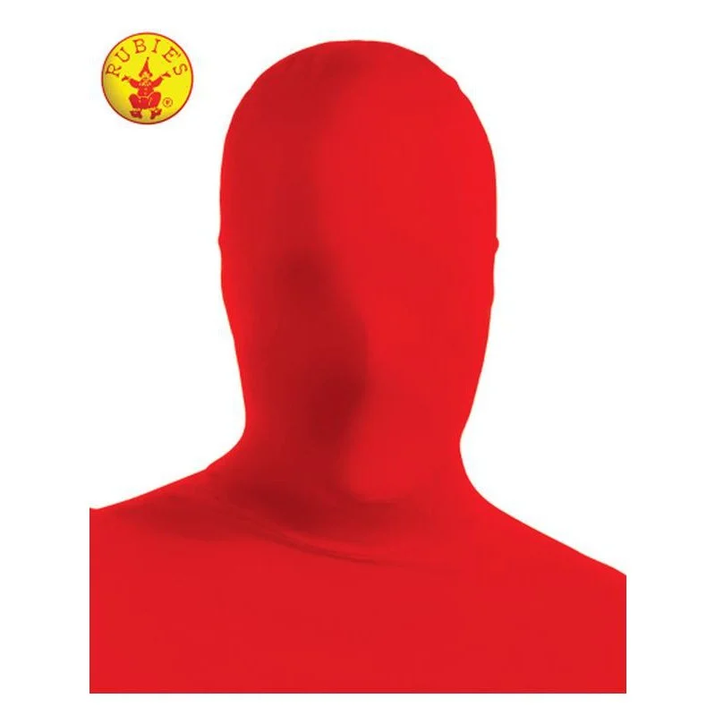 2 Nd Skin Face Mask Red Adult