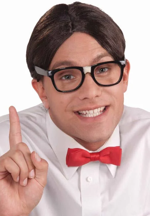 50s Nerd Mens Costume Wig