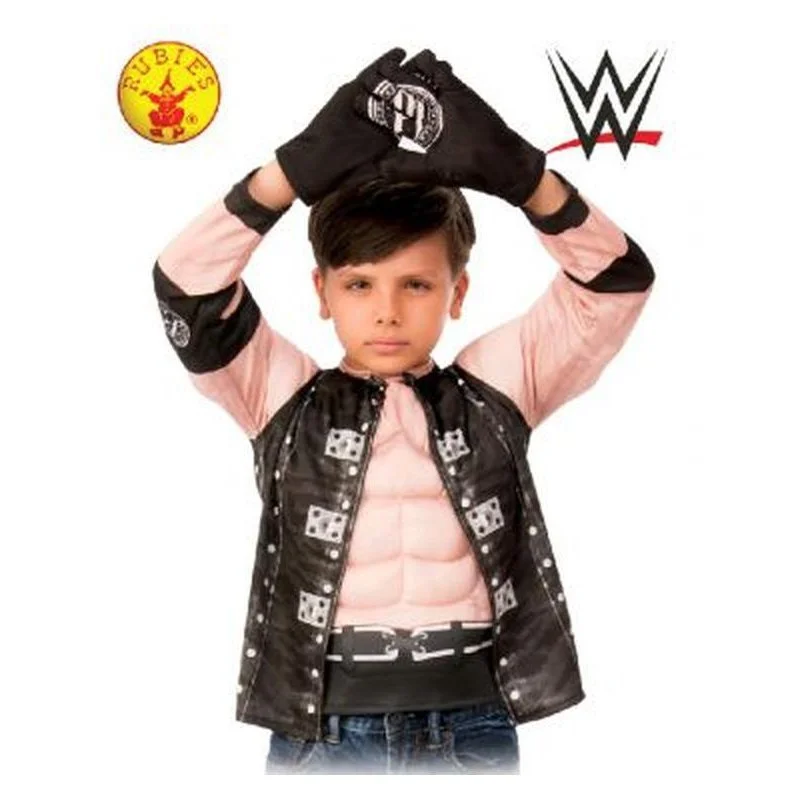 Aj Styles Costume Top And Gloves Child 6+