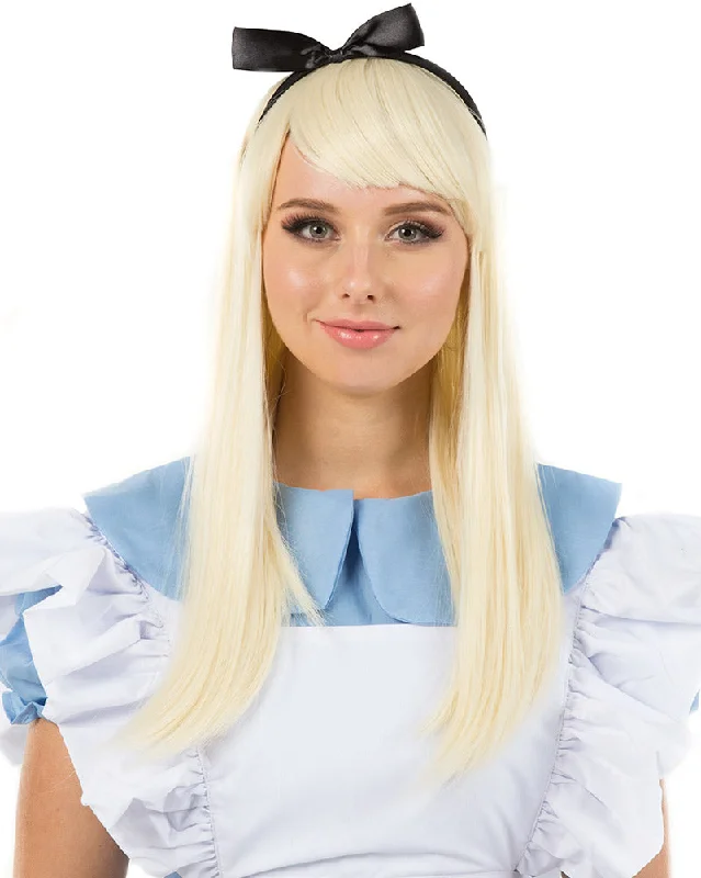 Alice Deluxe Blonde Long Wig