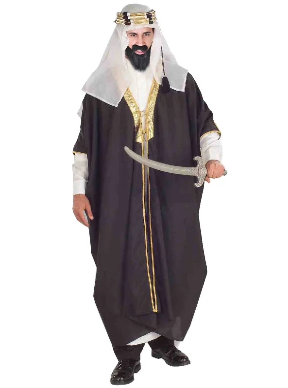 Arabian Sheikh Plus Size Mens Fancy Dress Costume