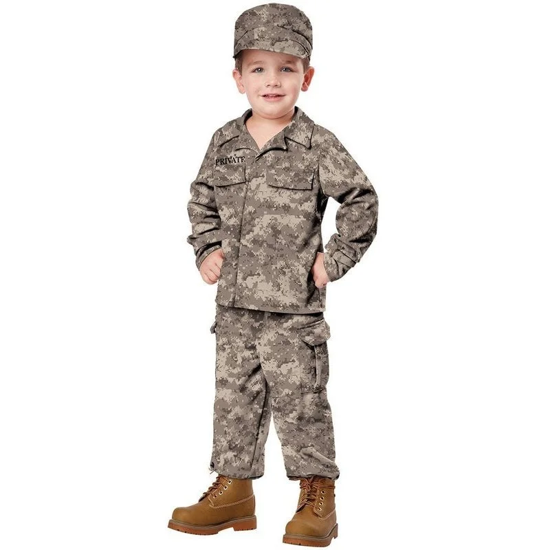 Army Soldier Toddler Boys Costume