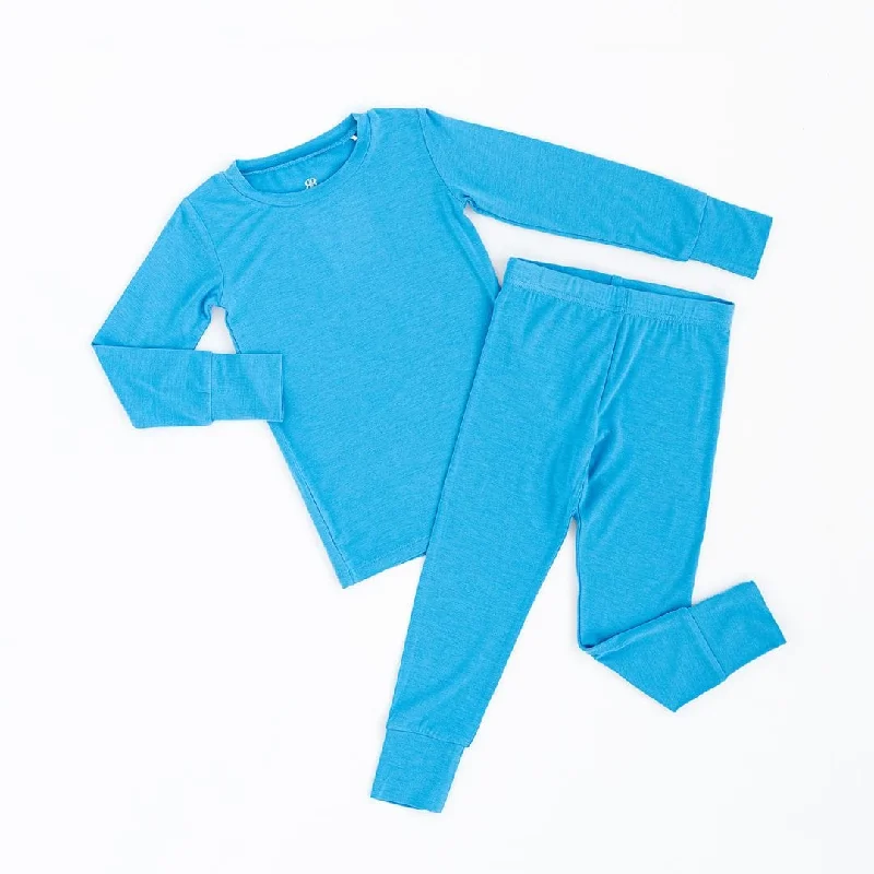 Azure Two-Piece Pajama Set