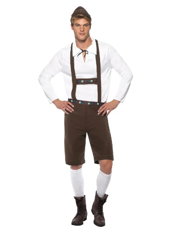 Bavarian Man Costume, Brown