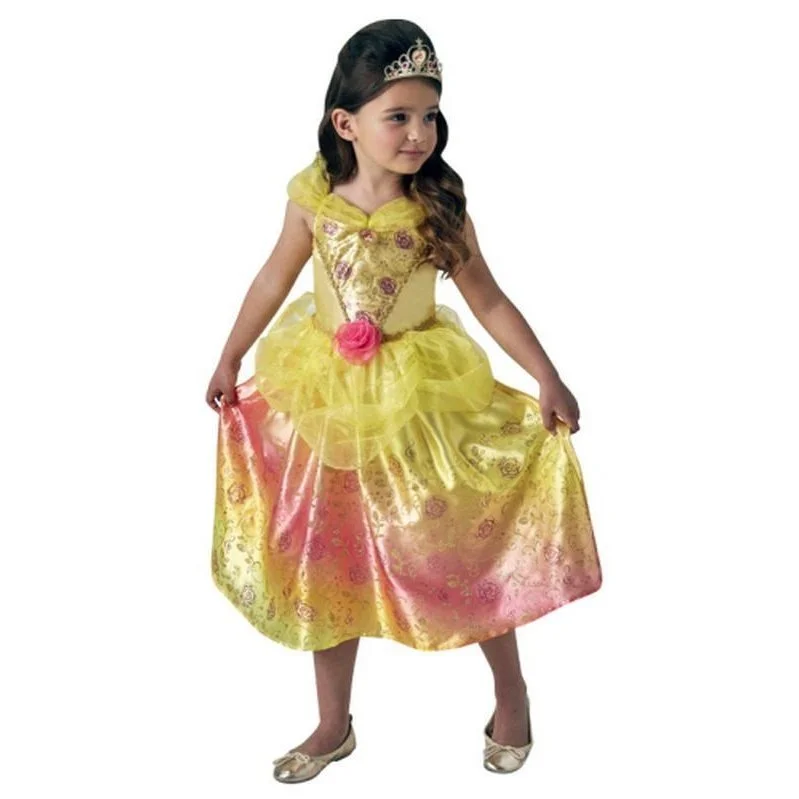 Belle Rainbow Deluxe Costume Size 6 8