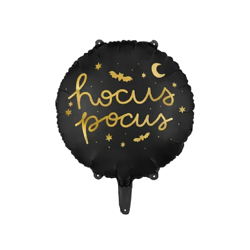 Black Hocus Pocus Foil Balloon 18in