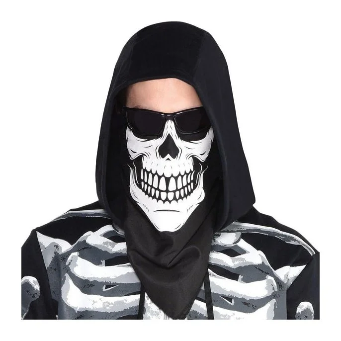 Black & White Bandana Mask Ages 14+