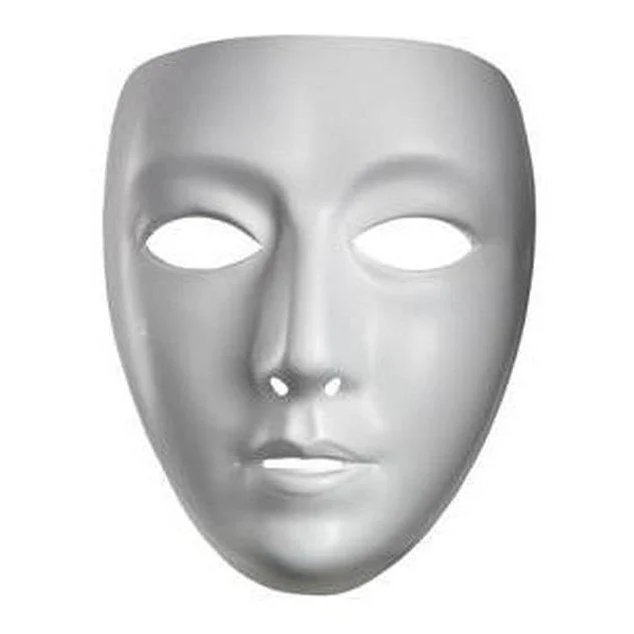 Blank Female Adult Mask