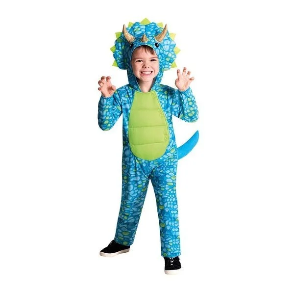 Blue Dino Boys Costume