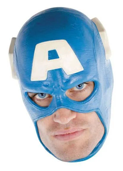 Captain America Deluxe Full Face Mask