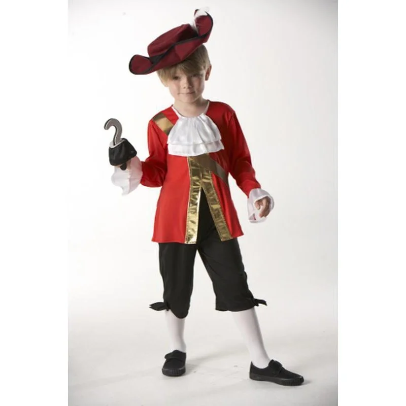 Captain Hook Child Costume Size 3 4