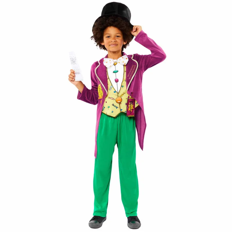 Charlie and The Chocolate Factory Willy Wonka Boys Costume