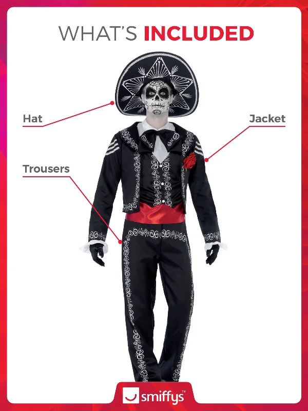 Day of the Dead Senor Bones Costume