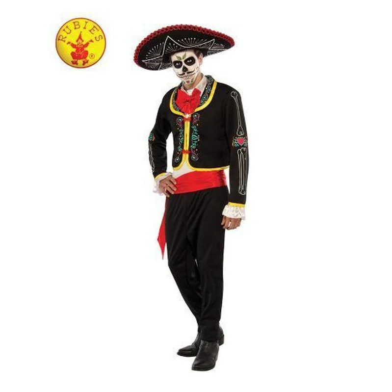 Day Of The Dead Senor Costume Size Std