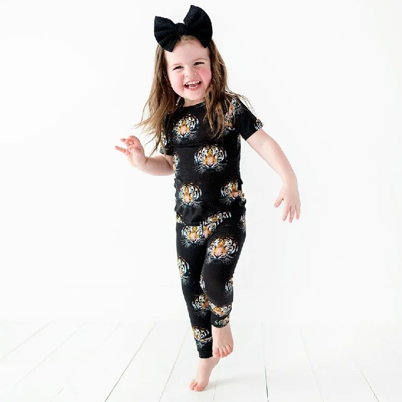 Eye of the Tiger Two-Piece Pajama Set