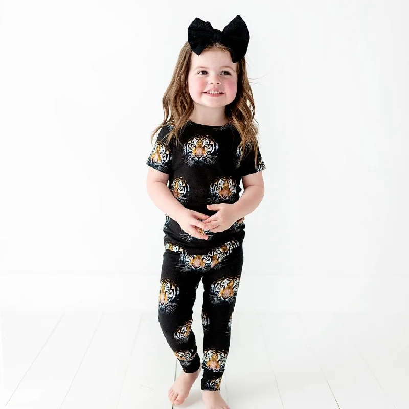 Eye of the Tiger Two-Piece Pajama Set