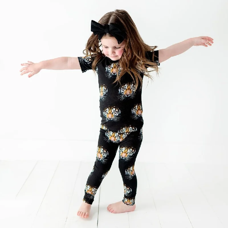 Eye of the Tiger Two-Piece Pajama Set