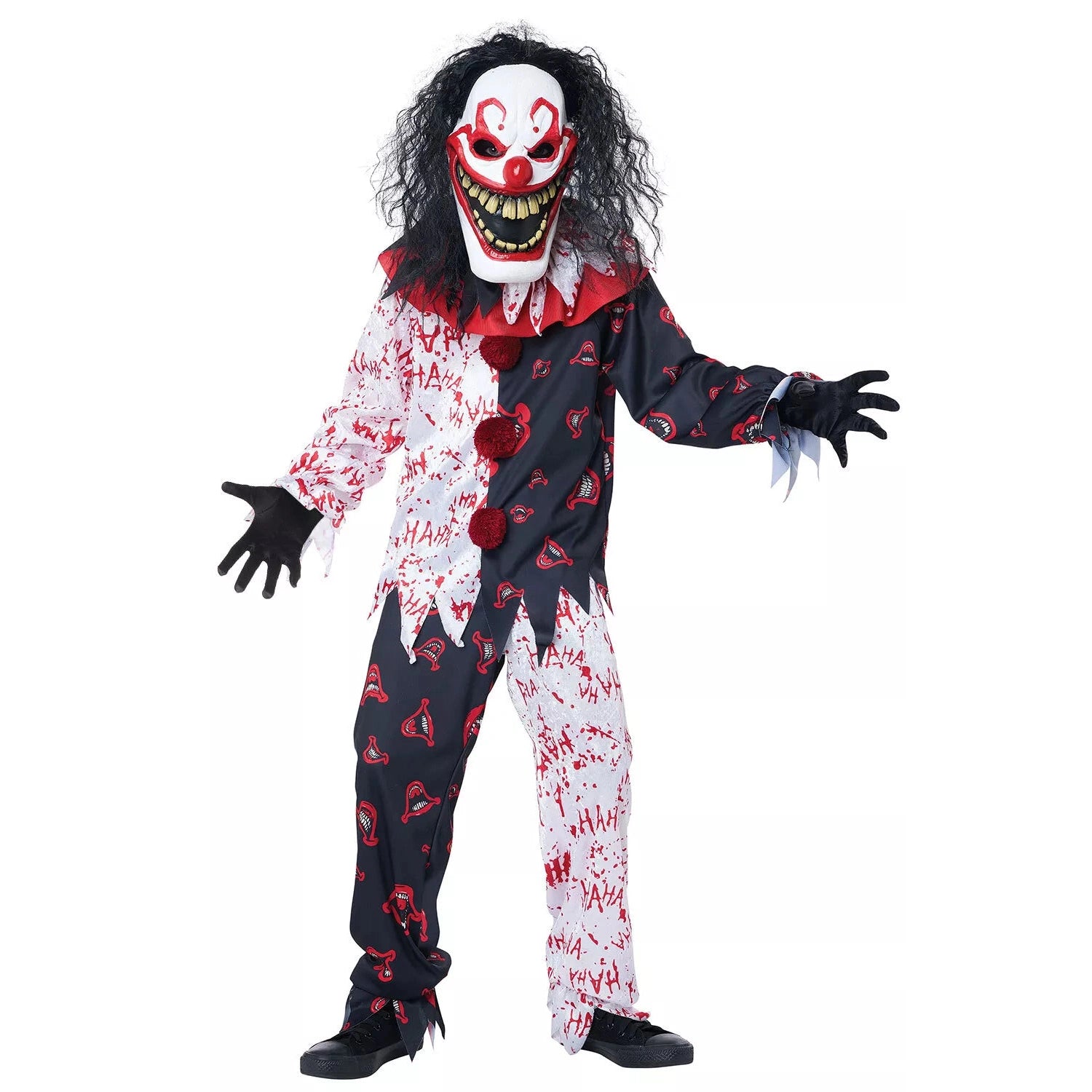 Chuckles The Killer Klown Boys Costume