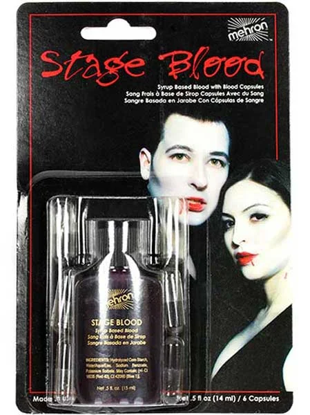 14ml Gruesome Stage Blood With Capsules By Mehron