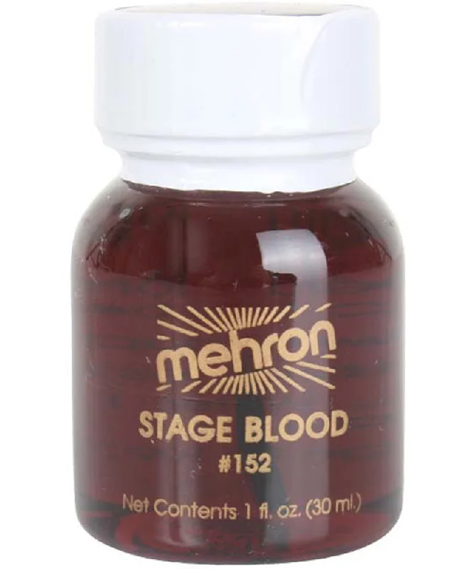 Halloween Mehron Bright Red Arterial Stage Blood 30ml