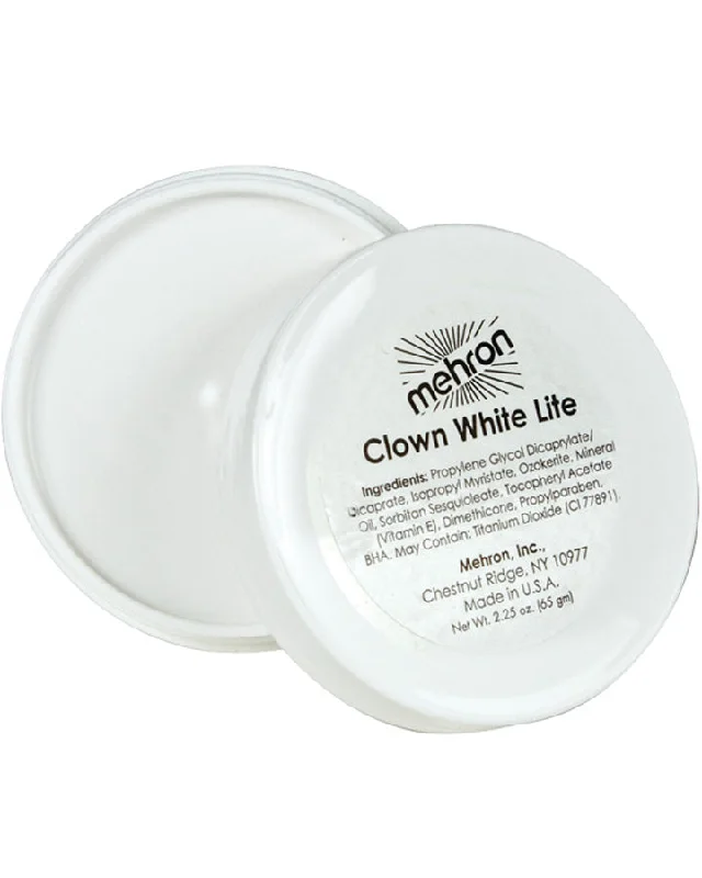 Mehron Clown White Lite Makeup 65g