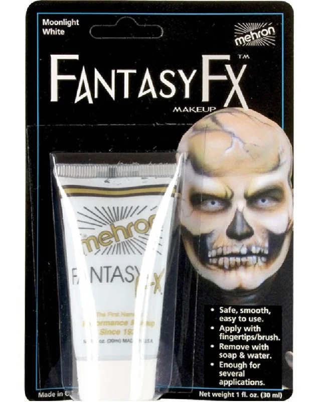 Halloween Mehron Moonlight White Fantasy FX Makeup 30ml