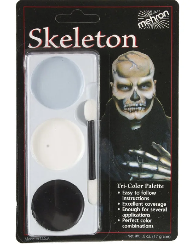 Halloween Mehron Skeleton Makeup Palette