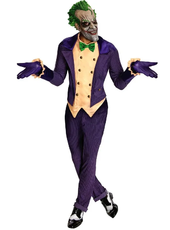 Arkham Asylum Joker Mens Dress Up Costume