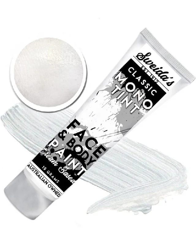 Monotint White Liquid Face and Body Paint 15ml