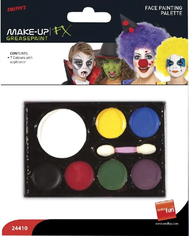 Halloween Multi Colour Face Painting Palette