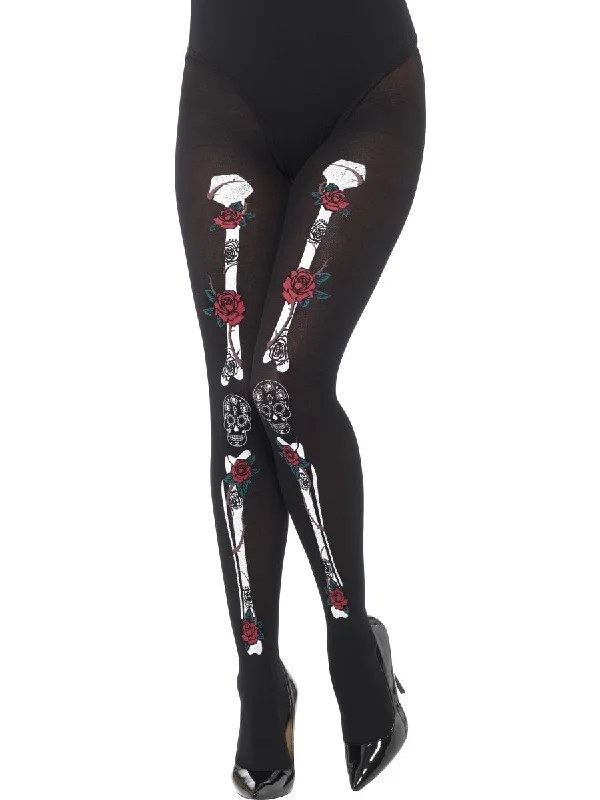 Opaque Day of the Dead Tights