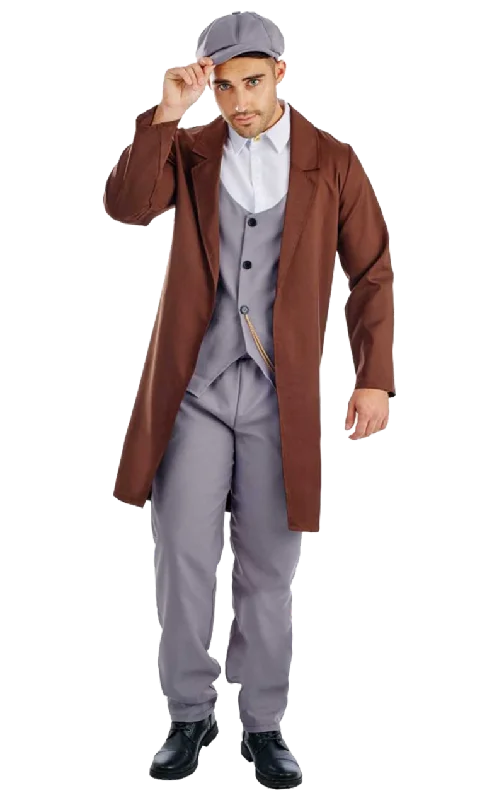 Mens Peaky Blinders Gangster Costume