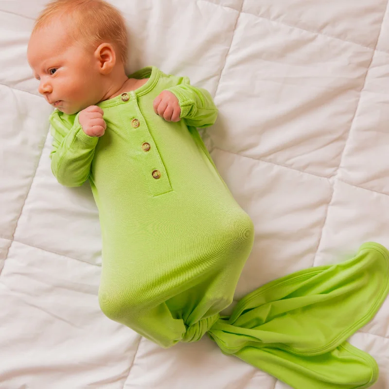 Pistachio Knotted Gown