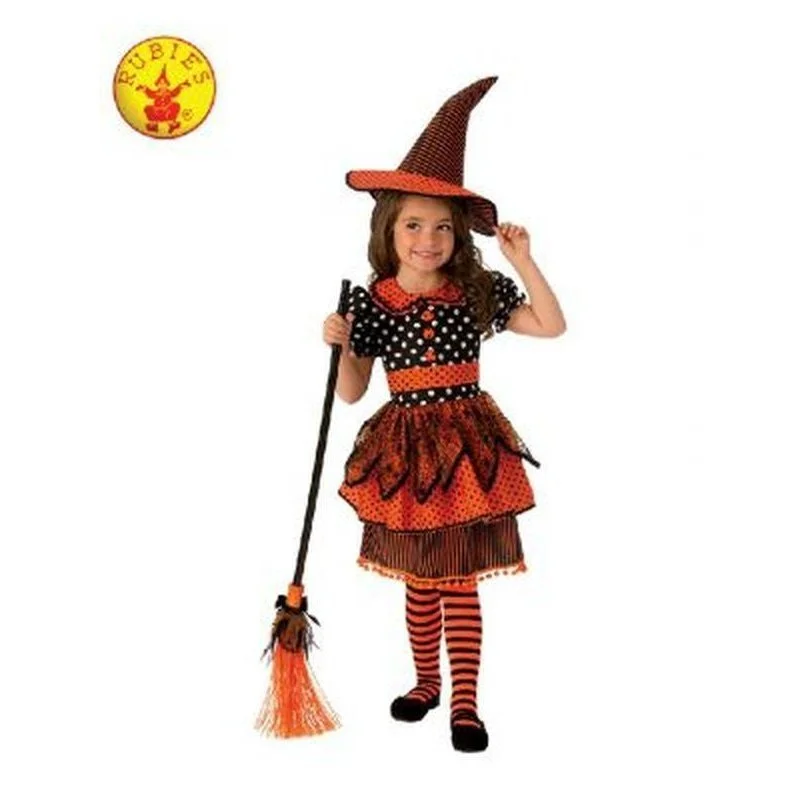 Polka Dot Witch Costume, Child