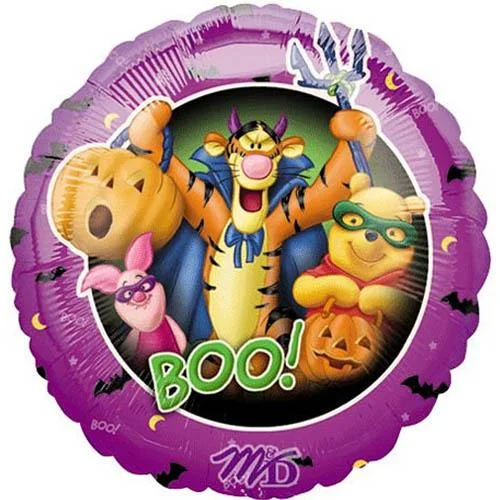 Pooh Halloween Foil Balloon 18in