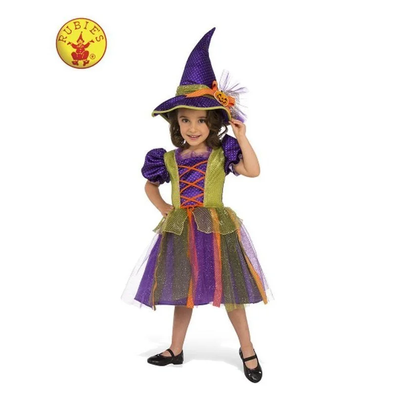 Pumpkin Witch Costume Size 6 8