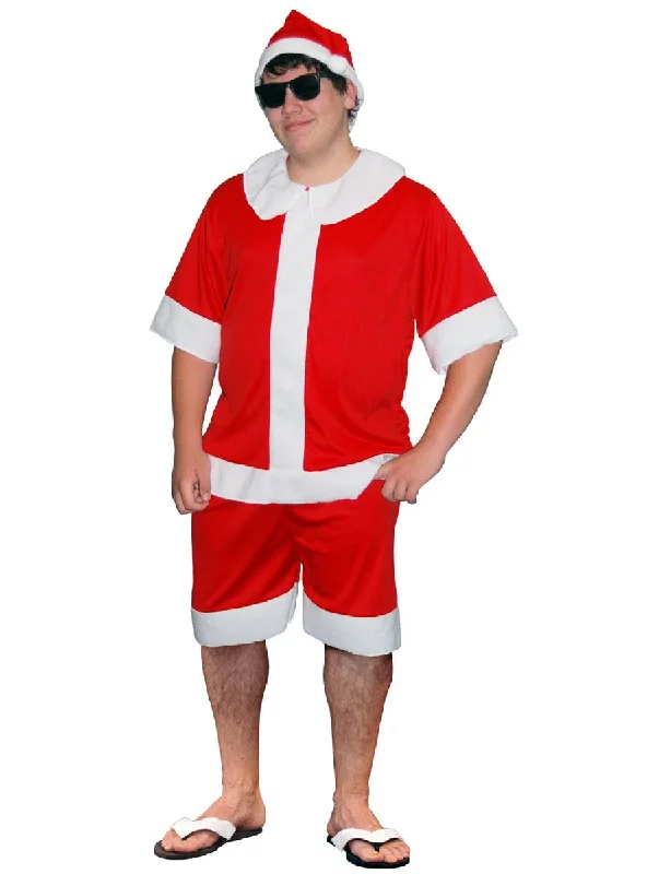 Aussie Summer Santa Mens Christmas Costume