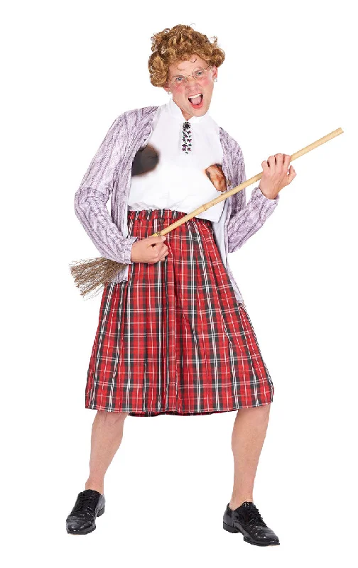 Mens Scottish Nanny Movie Costume