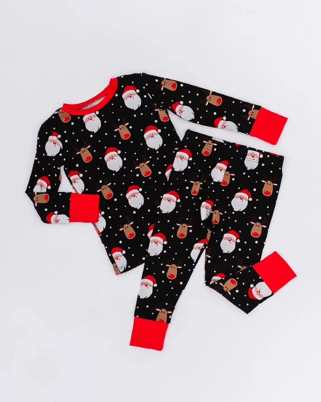 Snow Ho Ho Two-Piece Pajama Set