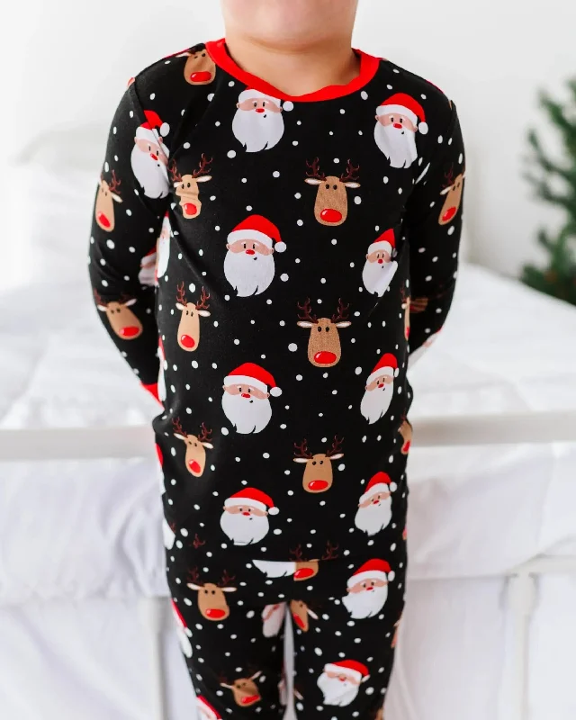 Snow Ho Ho Two-Piece Pajama Set