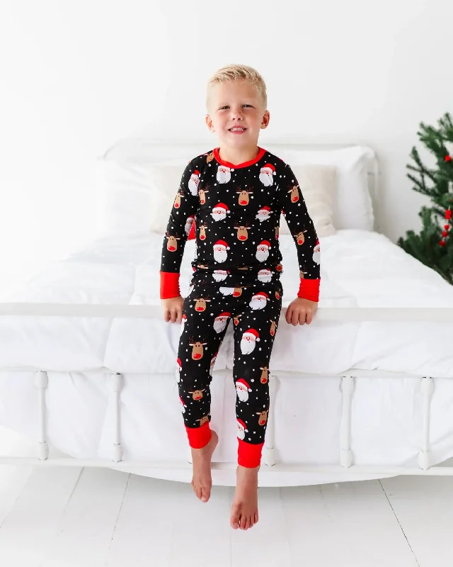 Snow Ho Ho Two-Piece Pajama Set