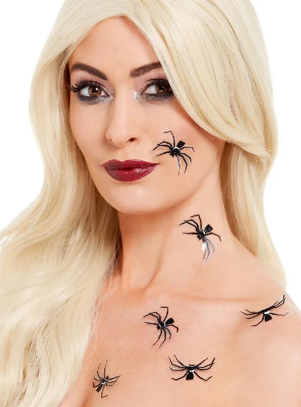 3D Creepy Spider Stickers Halloween Accessory