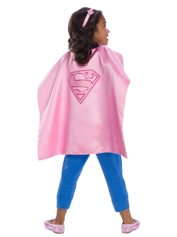 Supergirl Cape Set for Kids - Warner Bros DC Comics