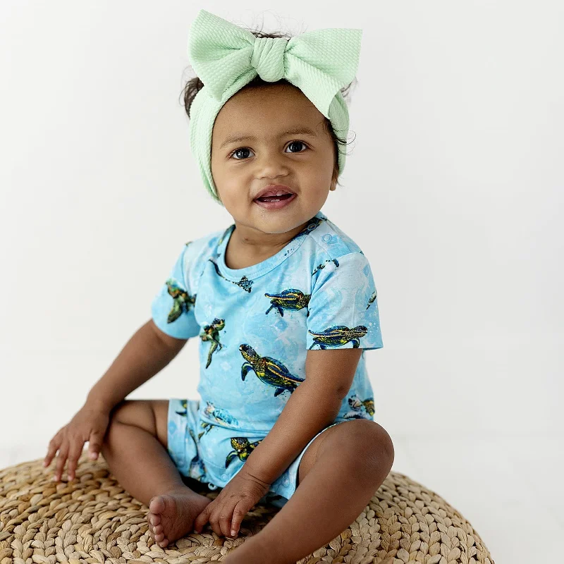 Turtley Awesome Shortie Romper