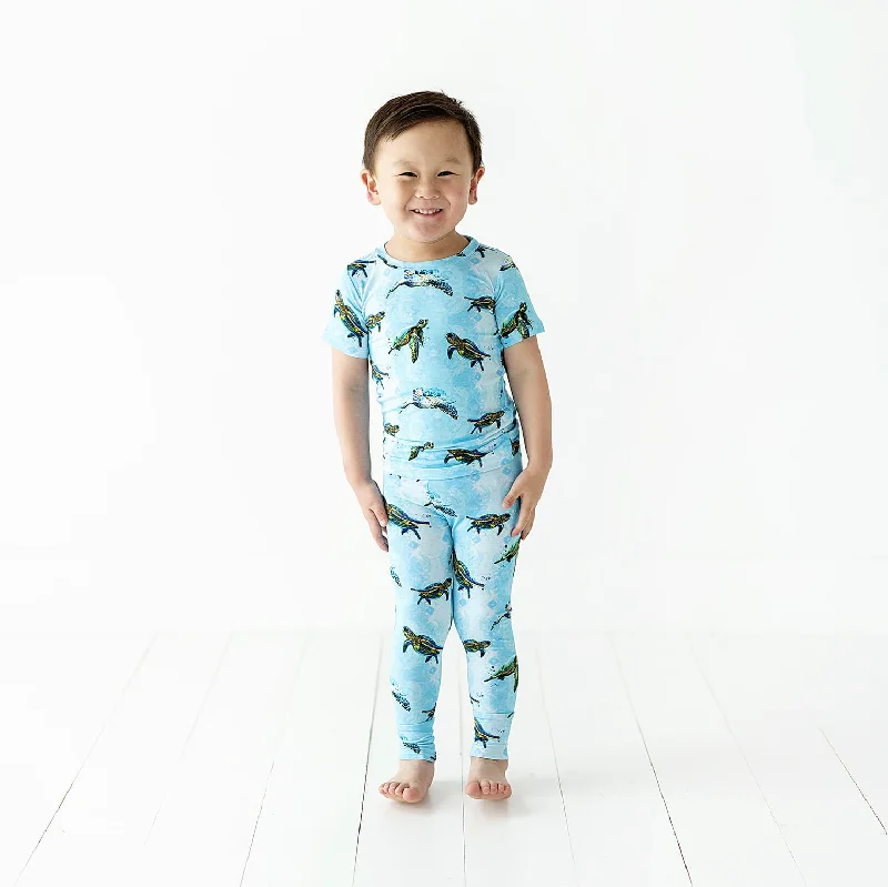 Turtley Awesome Two-Piece Pajama Set