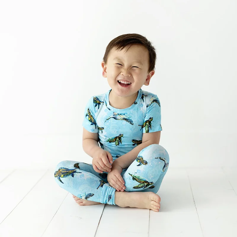 Turtley Awesome Two-Piece Pajama Set