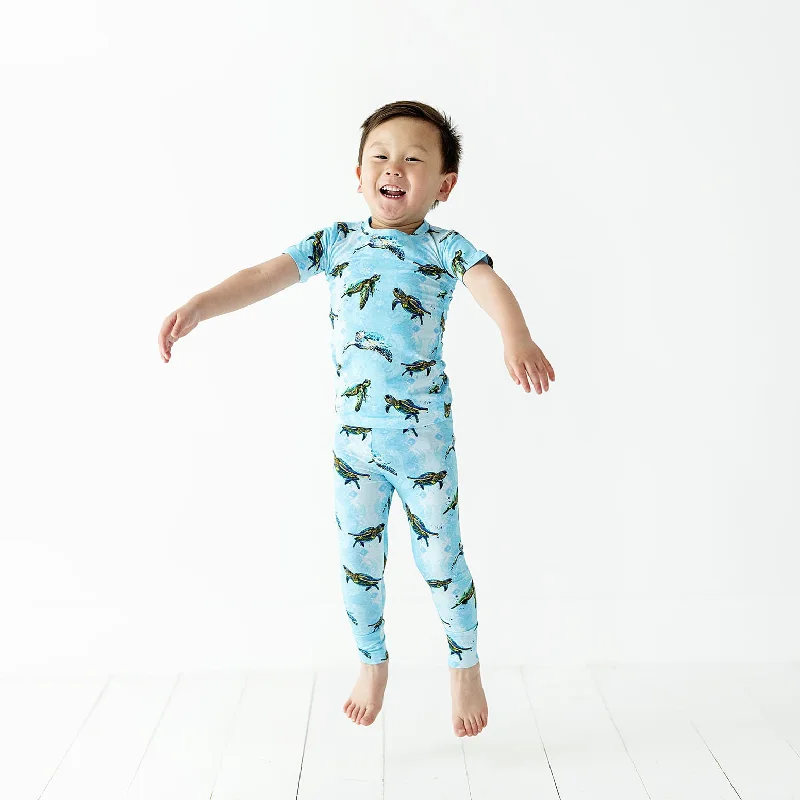 Turtley Awesome Two-Piece Pajama Set